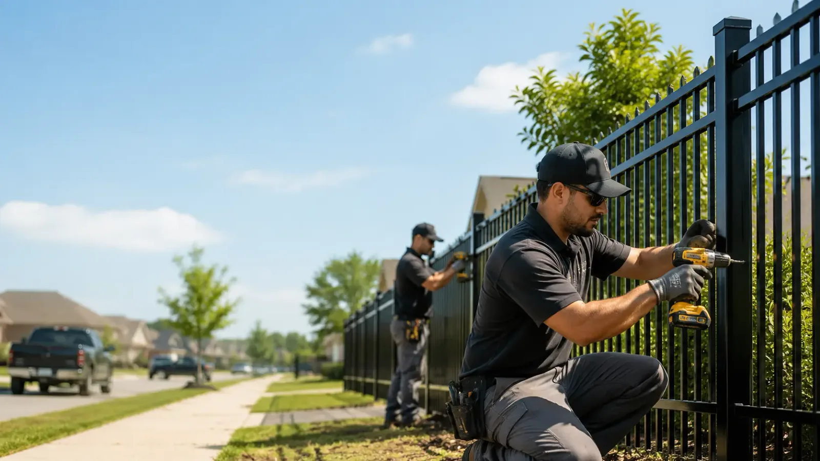 Metal Fence Installation in Lexington, VA